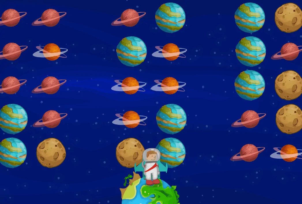 Actividad de NeuronUP "Conquista espacial".