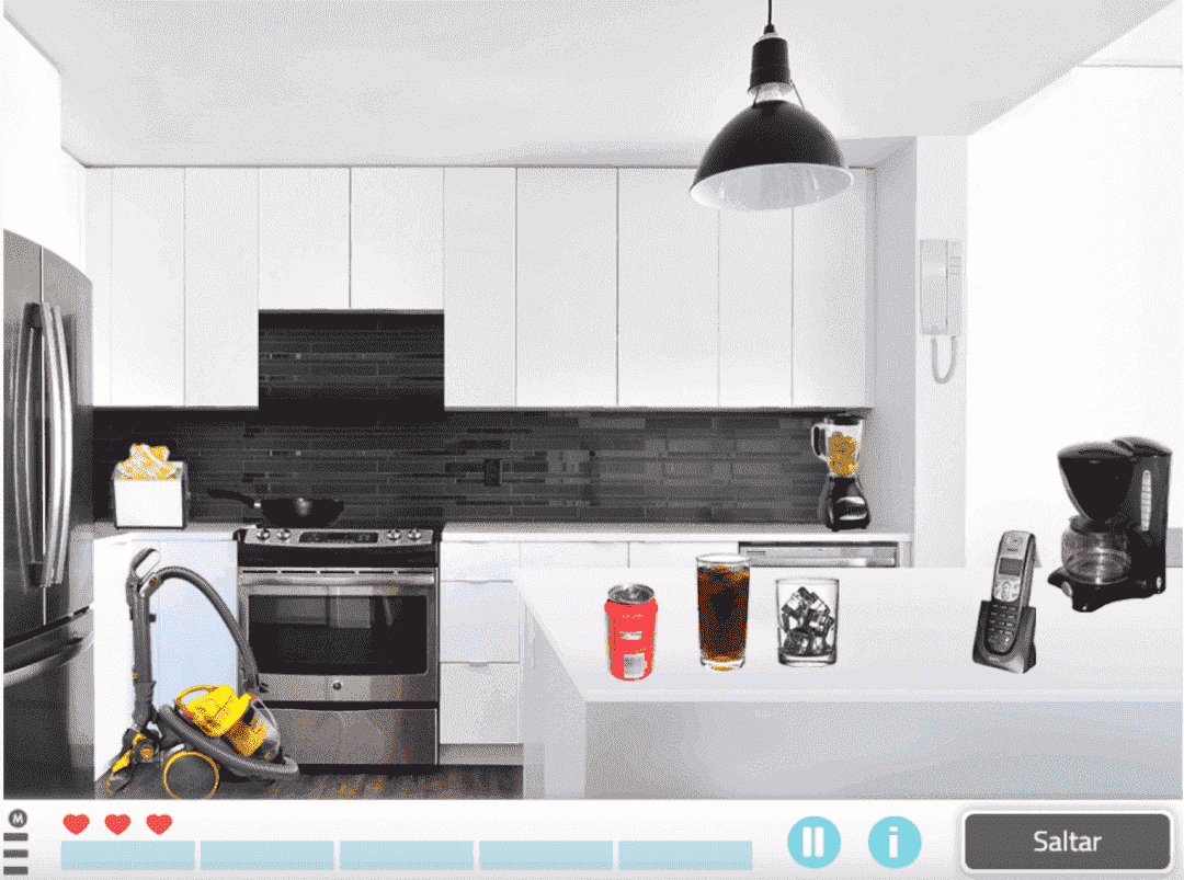 نشاط NeuronUP "ما الذي يصدر صوتًا في مطبخك؟".