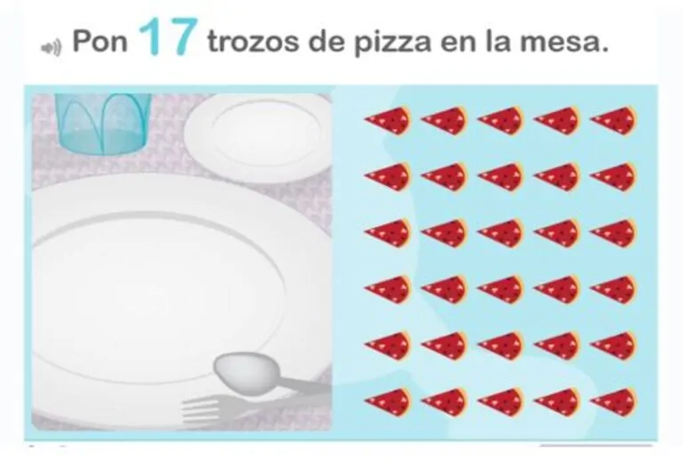 تمرين الذاكرة العاملة للأطفال من NeuronUP - العدد الدقيق