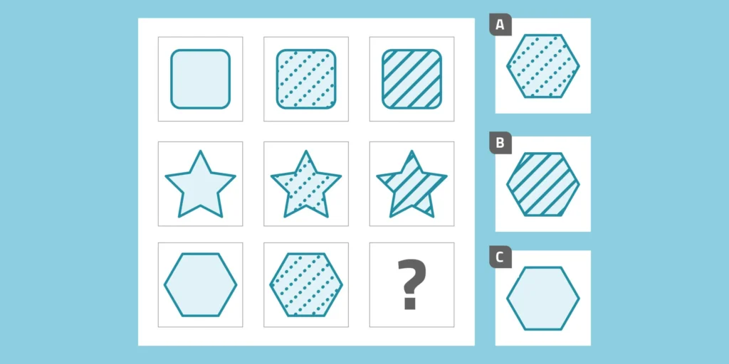 مثال-اختبار-المصفوفات-التصاعدية-رافن