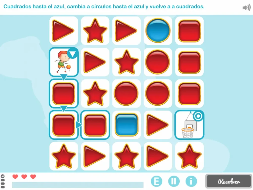 نشاط: المتاهة المتحركة