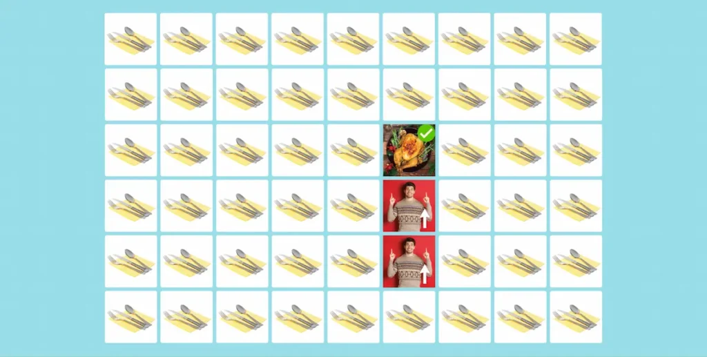 اعثر على العشاء