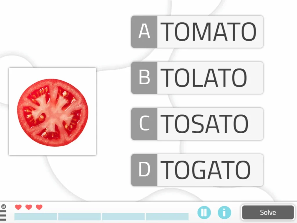 نشاط NeuronUP «الاسم الصحيح للصورة» NeuronUP Activities - Correct Image Name