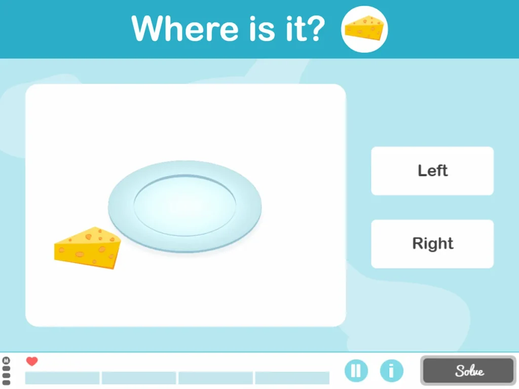 NeuronUP Activities - Left or Right