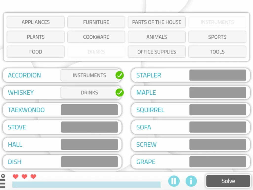 "<yoastmark NeuronUP Activities - Matching Words to Category