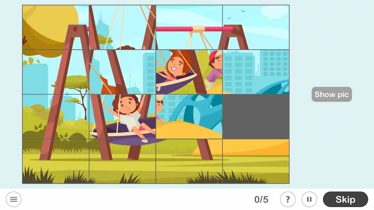 NeuronUP Activities - Mixed Images