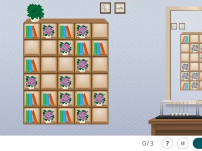 NeuronUP Activities - Organize the Bookcase