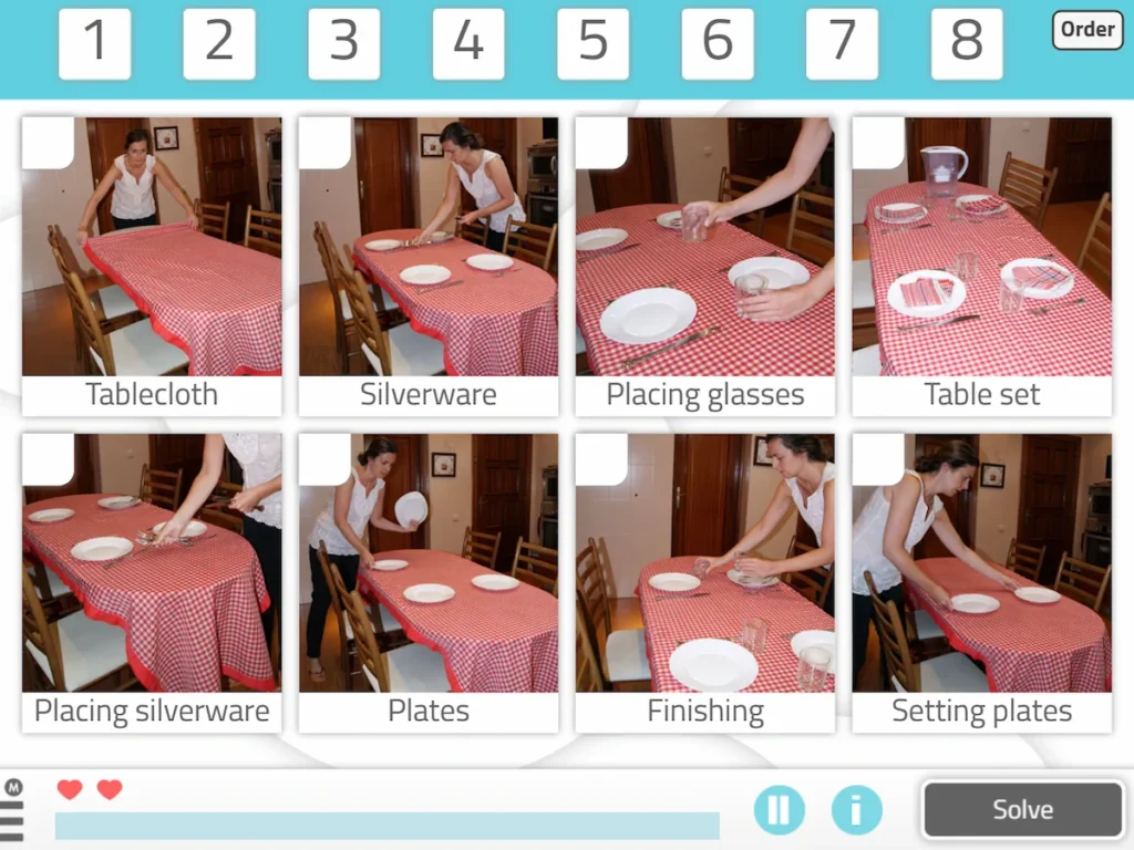 "<yoastmark NeuronUP Activities - Task Sequencing (Picture-Only)