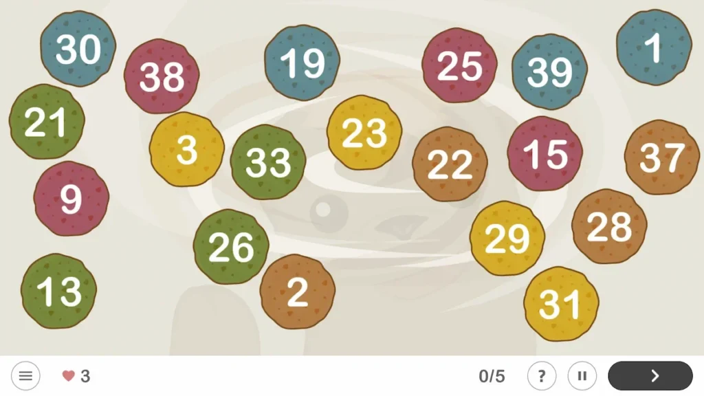 NeuronUP Activities - The Little Glutton