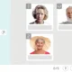 واجهة NeuronUP تتضمن الأقسام A وB وC، وفي كل قسم صورة؛ منطقة تفاعلية على اليسار وأزرار للإنهاء.