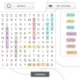 Jogo de sopa de letras no NeuronUP com os nomes Rosa, Paco, Pepe, Pablo, Sofía, Irene e Marta, e opções para gerar ou continuar.