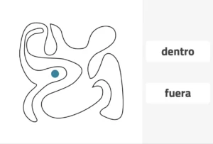 Ficha para trabalhar a velocidade de processamento em adultos: Fora ou dentro