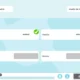 Interface de jogo educativo para memória semântica infantil: etiquetas de categorias na parte superior, palavras à esquerda e área de respostas.