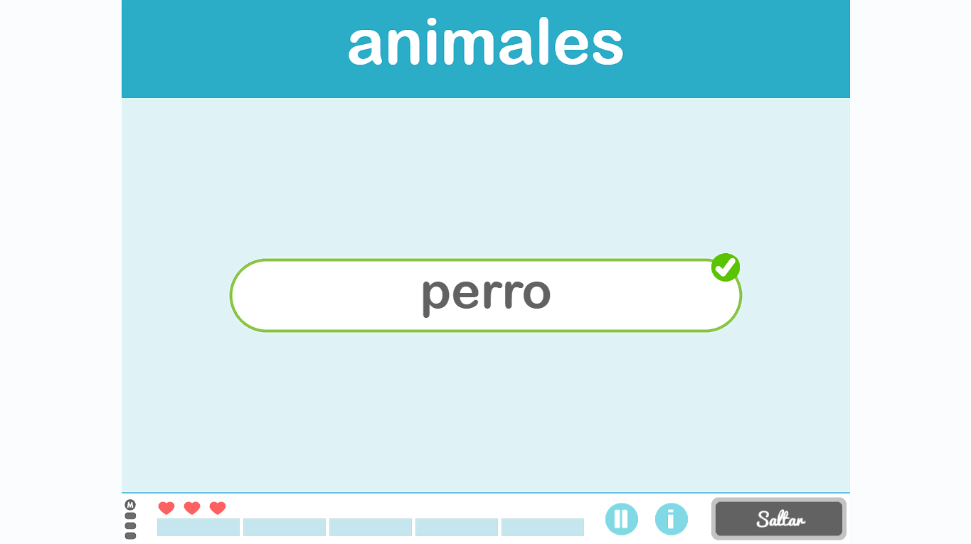 Jogo para crianças NeuronUP Categorias raio