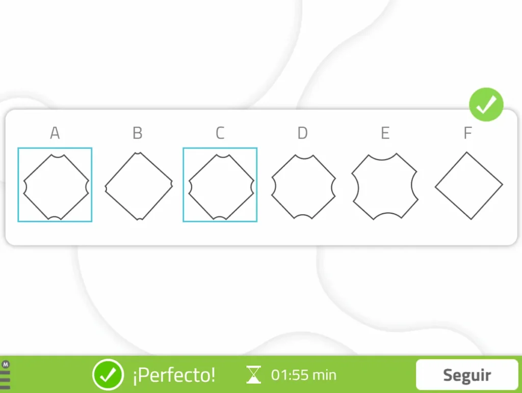 Atividade: Encontrar as figuras iguais (nível difícil)