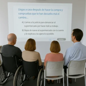 Grupo de usuários da Unidade de Centro Diurno que trabalham com NeuronUP