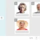 Interface do NeuronUP com as seções A, B e C, cada uma com foto; área interativa à esquerda e botões para finalizar.