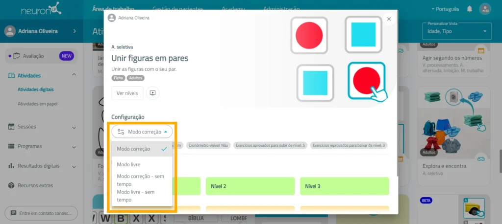 Personalize a configuração – NeuronUP
