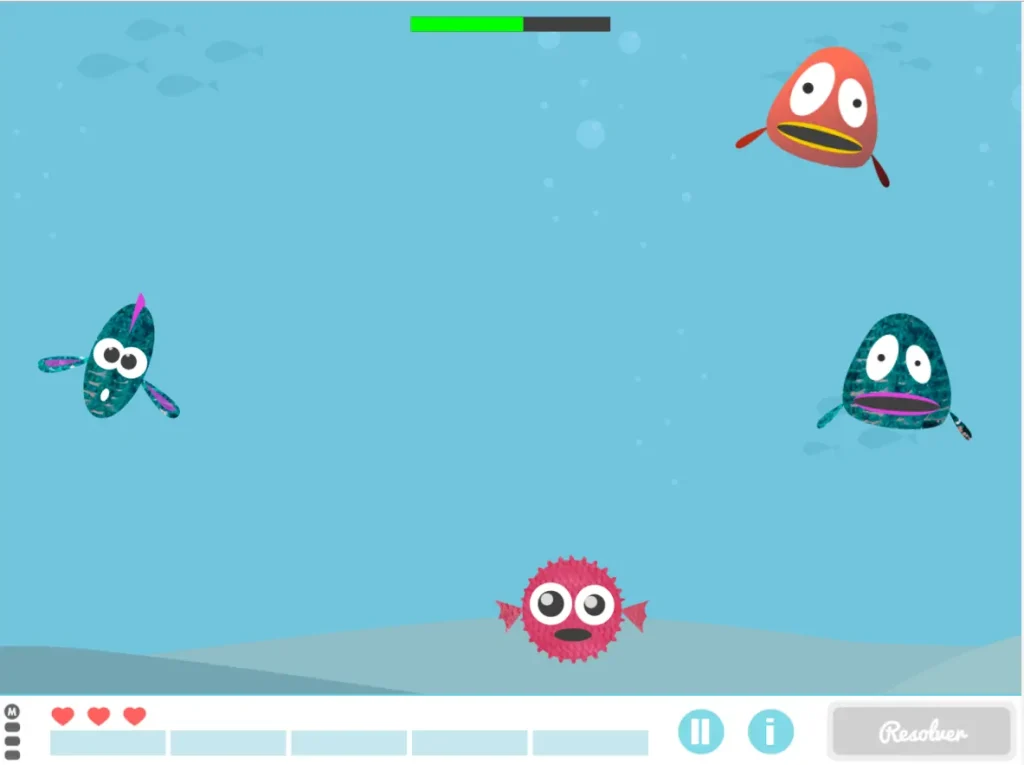 ejercicio para mejorar la memoria encuentra los peces