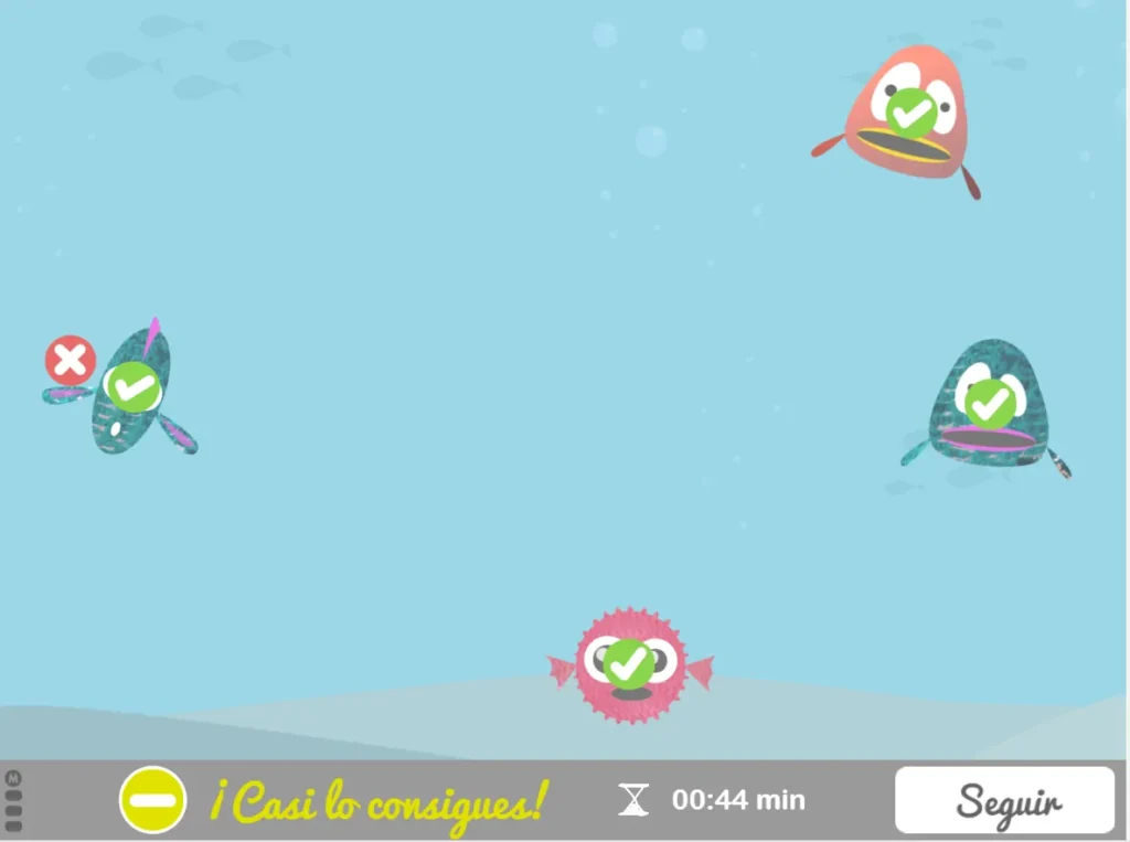 ejercicio para mejorar la memoria encuentra los peces resuelto