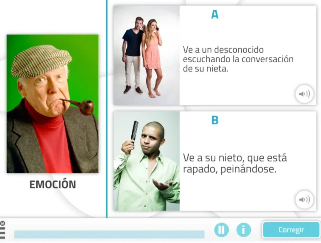 Emotionale Reaktion auf Situationen: Übung zur sozialen Kognition