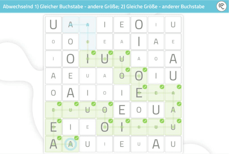 Buchstaben-Labyrinth