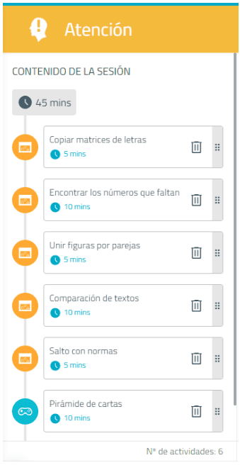 Atención sesión NeuronUP Ateneu Maestrat