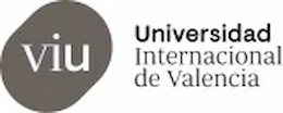 Logo der Universidad Internacional de Valencia (VIU VLC) in klarer Typografie, sauberes und zentriertes Design auf neutralem Hintergrund.