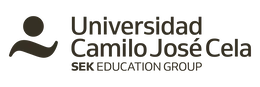 Logo der UCJC in den Unternehmensfarben auf neutralem Hintergrund.