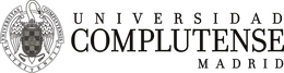 Logo der Universidad Complutense de Madrid (UCM) auf transparentem Hintergrund.