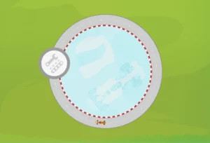 8 activités pour réhabiliter les compétences visuo-spatiales. Activité de NeuronUP "Arrêt aux stands".