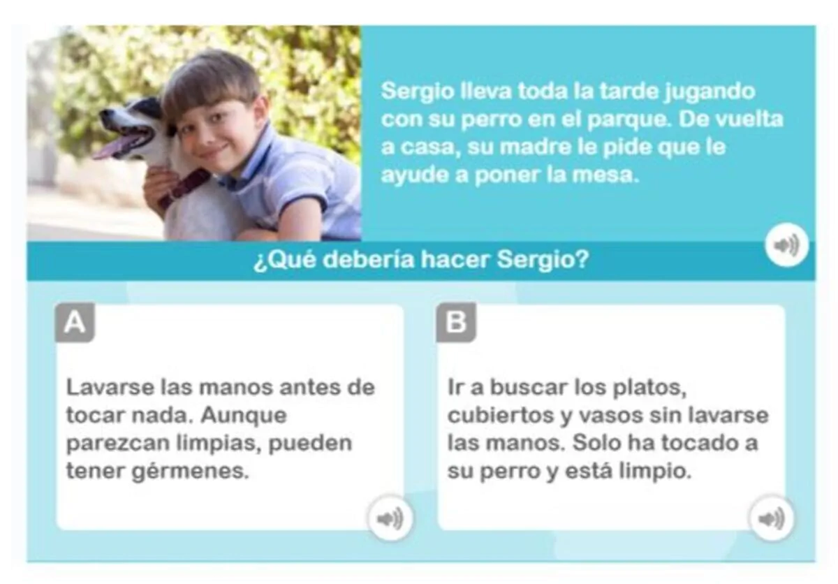Fiche de cognition sociale pour enseigner aux enfants à se comporter