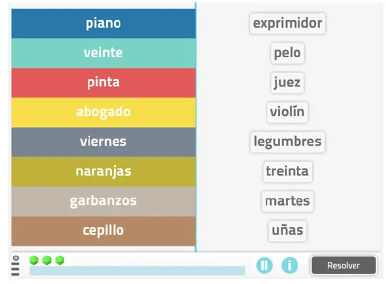 Ejercicio de NeuronUP para el tratamiento rehabilitador del trastorno del desarrollo de la coordinación