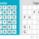 Activité de NeuronUP Copier des grilles de lettres