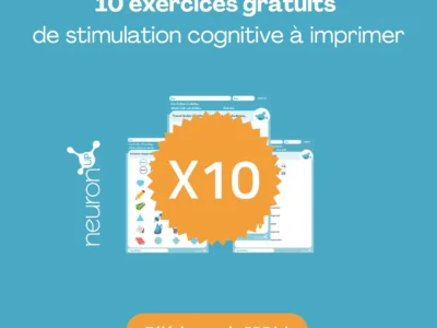 10 Exercices gratuits de stimulation cognitive à imprimer