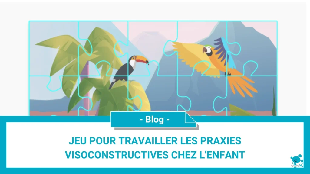 Jeu pour travailler les praxies visoconstructives chez l'enfant