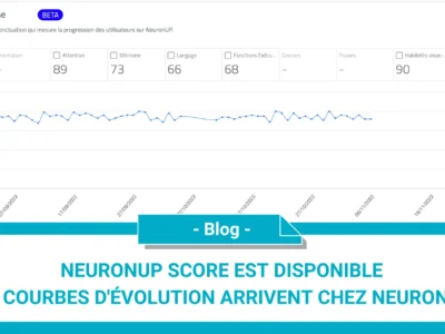 Les courbes d'évolution arrivent chez NeuronUP