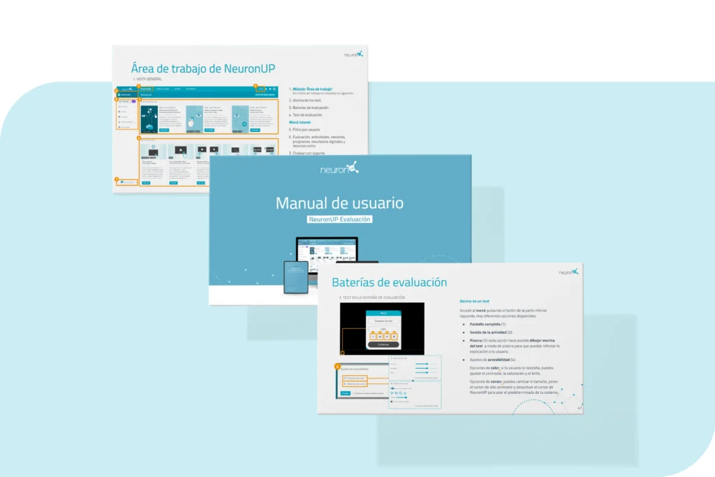 Manuel d’utilisation de 
NeuronUP Évaluation