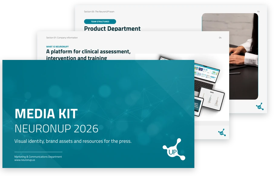 Couverture du Media Kit NeuronUP 2026