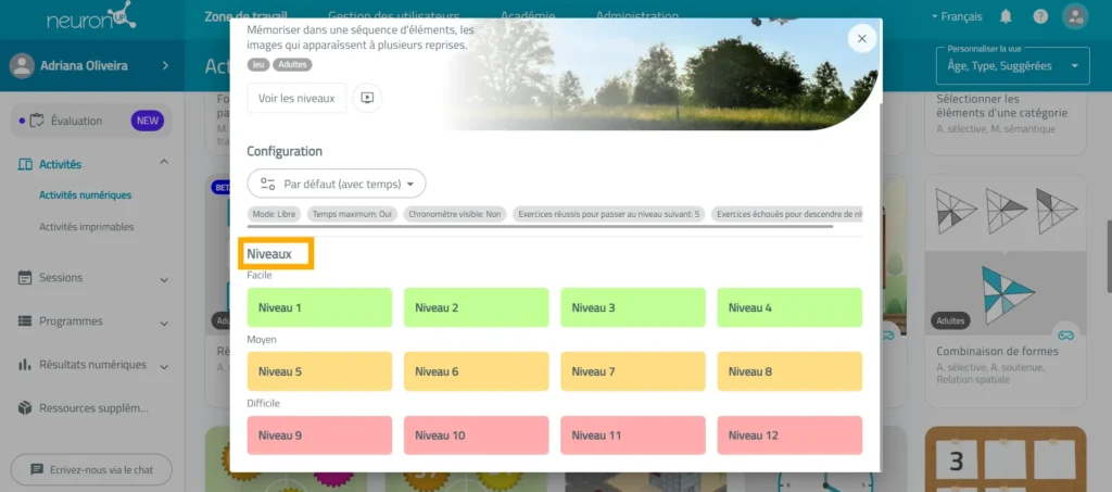 Sélectionnez la phase – NeuronUP