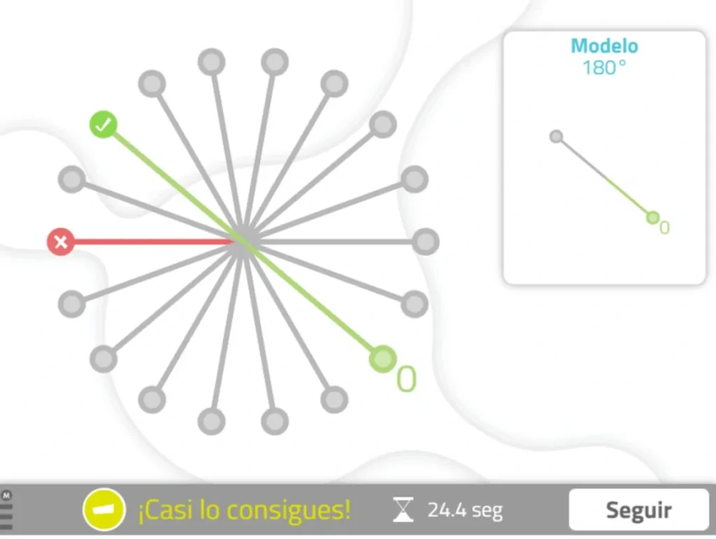 Actividad de NeuronUP "Ángulos"