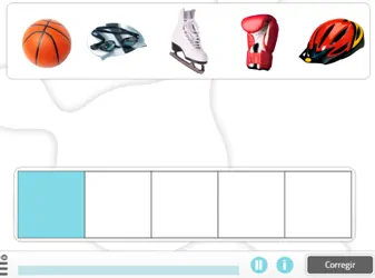 Actividad de NeuronUP Ordenar secuencia (tiempo de memorización libre)