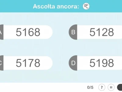 Attività di NeuronUP Che numero ascolti?