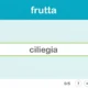 Interfaccia di NeuronUP per la categoria lampo 'frutti': titolo, campo con 'ciliegia' verificata e 0/5; pulsante Termina.