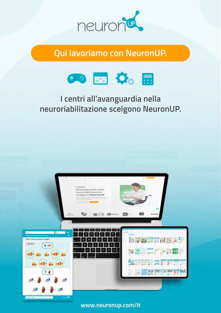 Cartello - Qui lavoriamo con NeuronUP - IT Adultos_image
