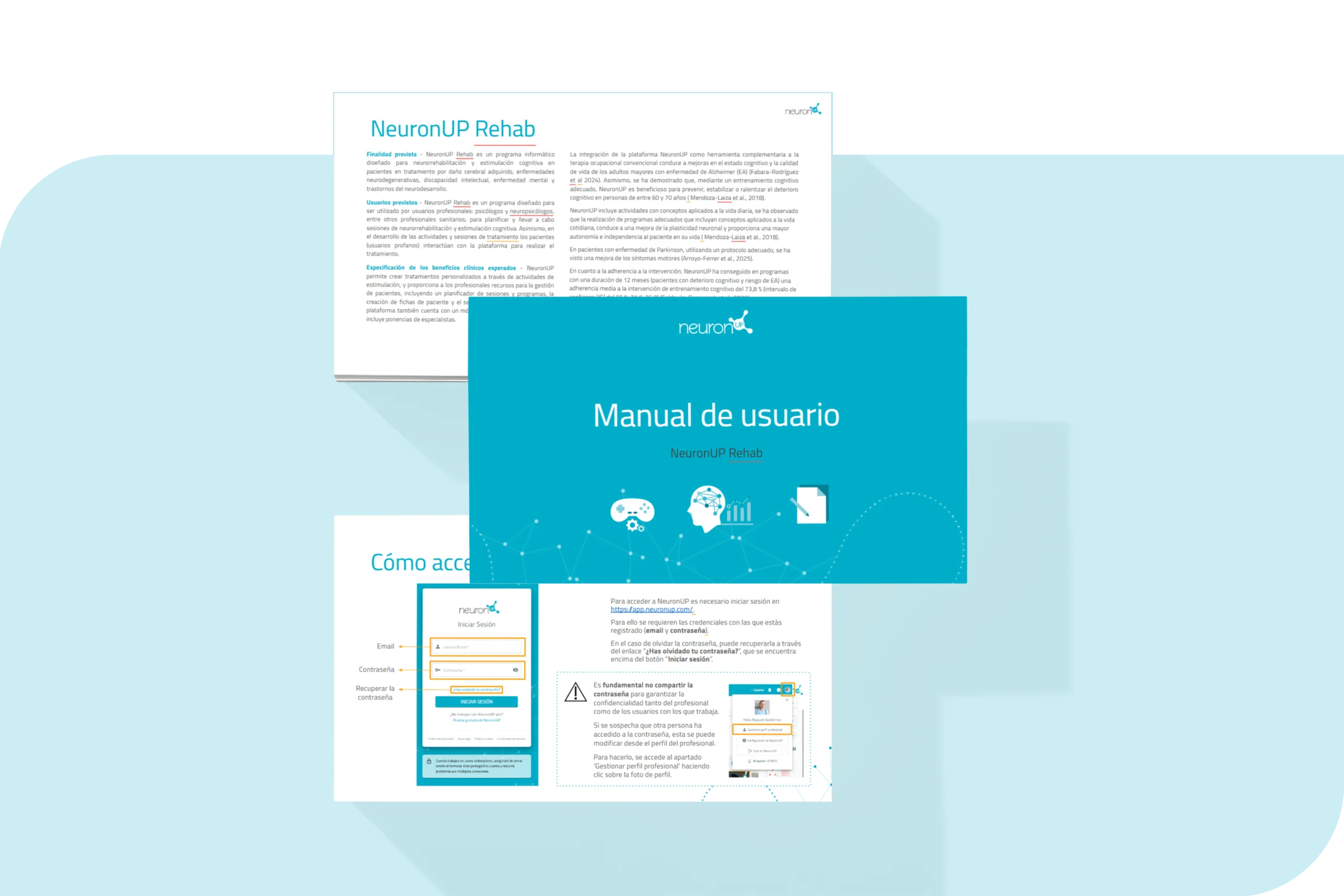 Manuale d’uso di 
NeuronUP Riabilitazione