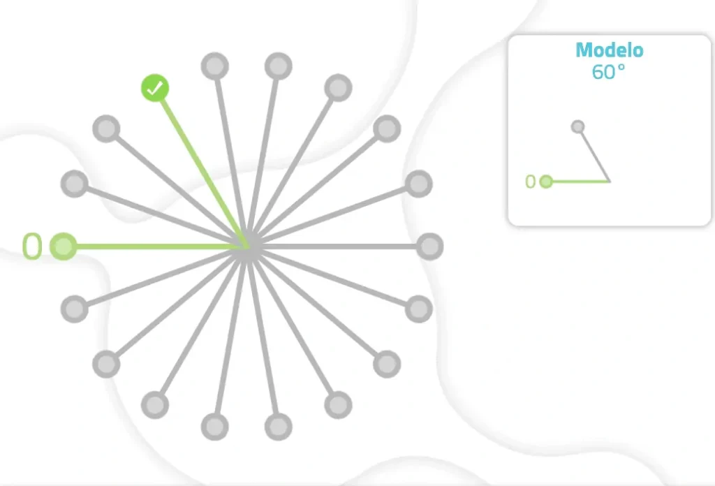 Активность NeuronUP для восстановления визо-пространственных способностей «Углы», идеально подходит для интервенции при инсульте с применением эрготерапии