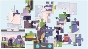 Фаза 8 активности NeuronUP. Соберите пазл.