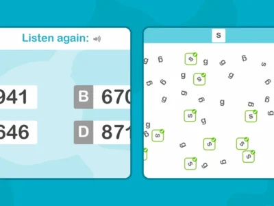 Activities for people with dyslexia