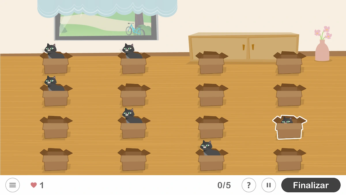 Занятия NeuronUP Где коты?